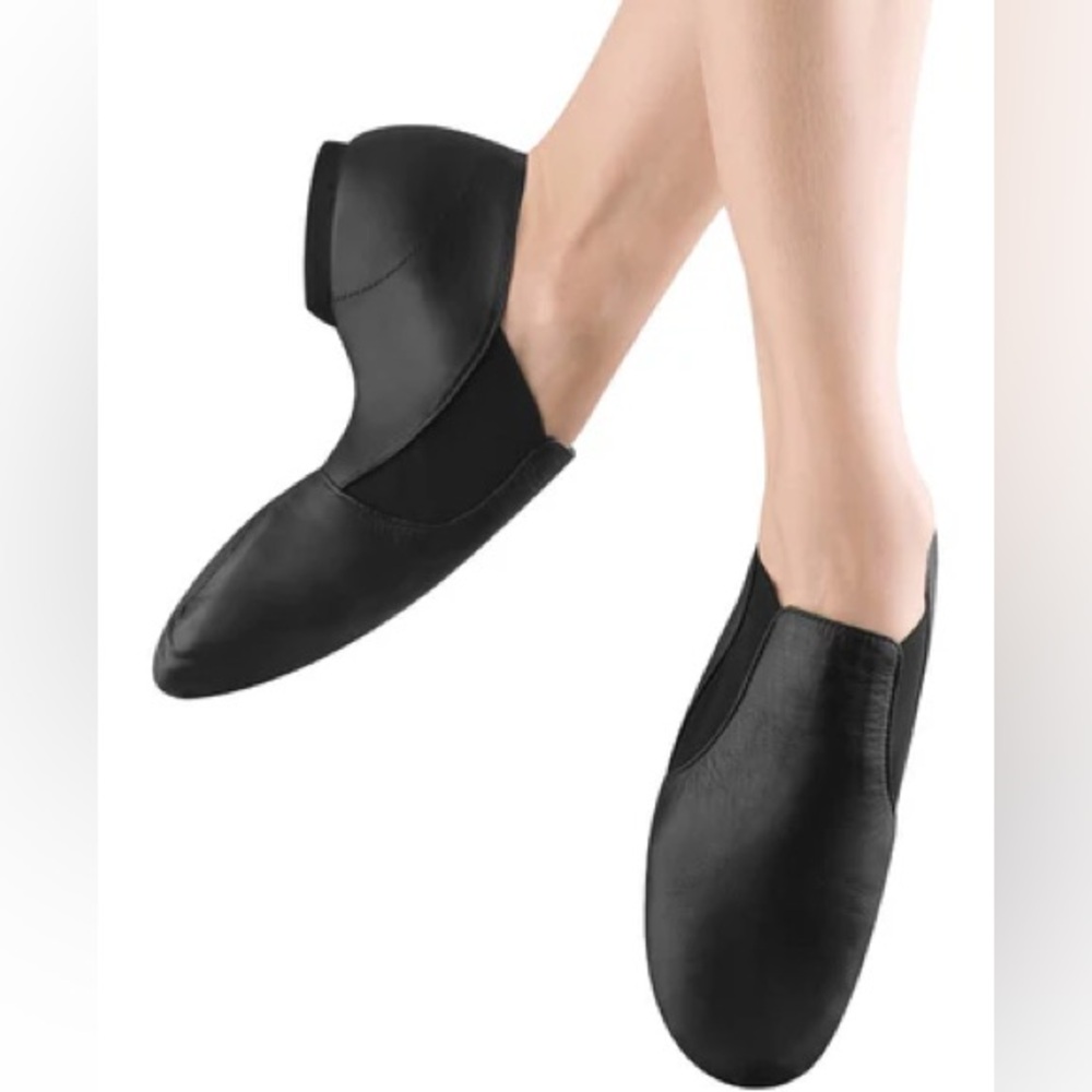 Bloch Elasta Bootie Slip On Leather Jazz Shoes